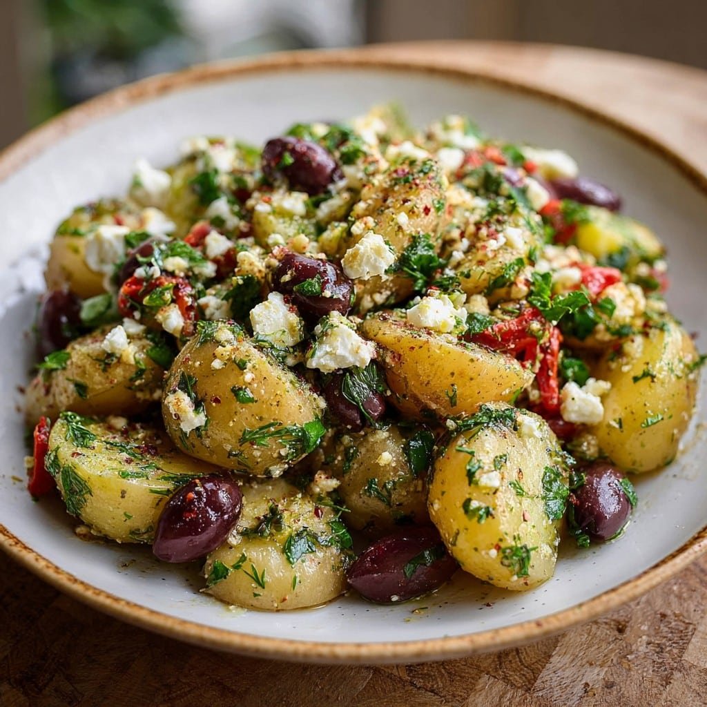 Mediterranean Potato Salad 1 Mediterranean Potato Salad