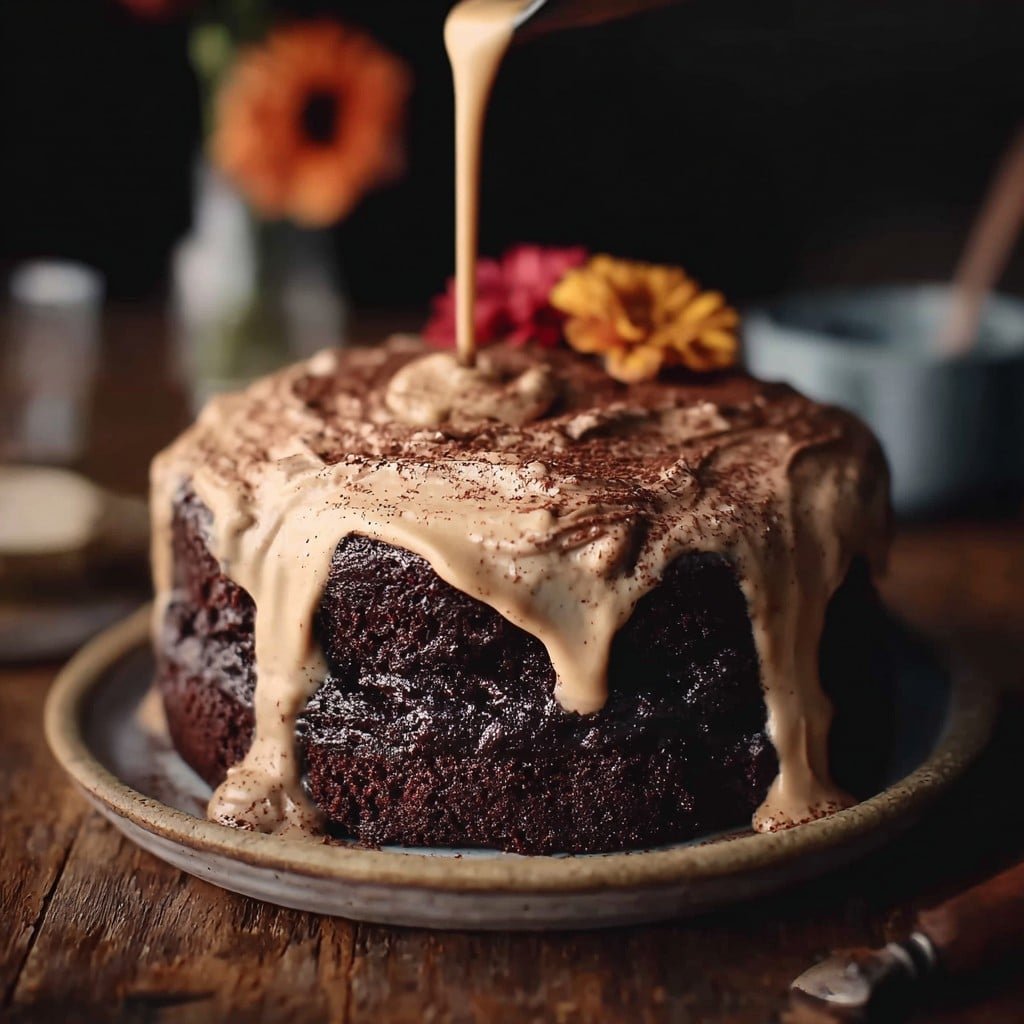 Mexican Chocolate Milk Cake 1 Mexican Chocolate Milk Cake