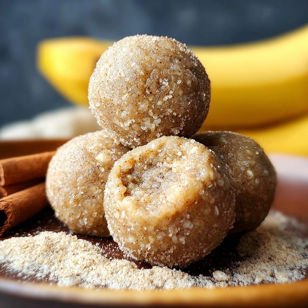 No-Bake Banana Cinnamon Energy Bites 2 No-Bake Banana Cinnamon Energy Bites