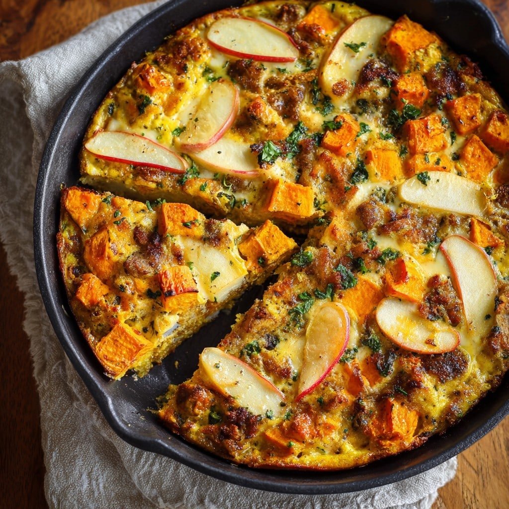 Paleo Breakfast Bake with Sweet Potatoes and Apples