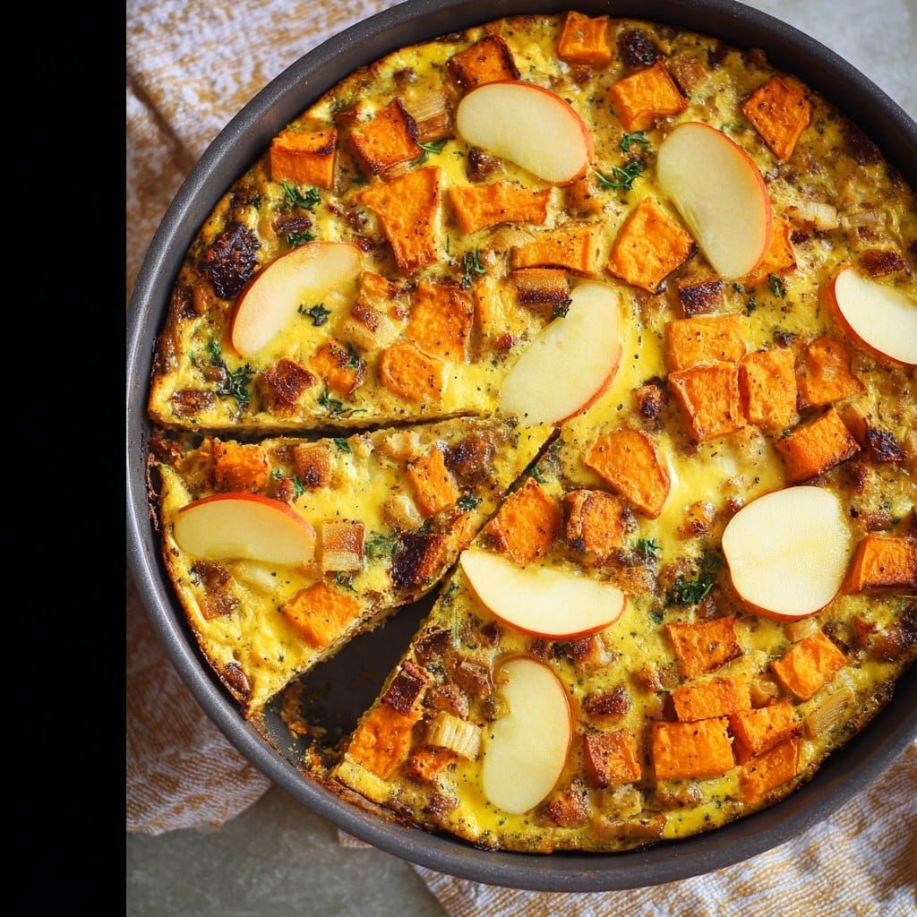 Paleo Breakfast Bake with Sweet Potatoes and Apples