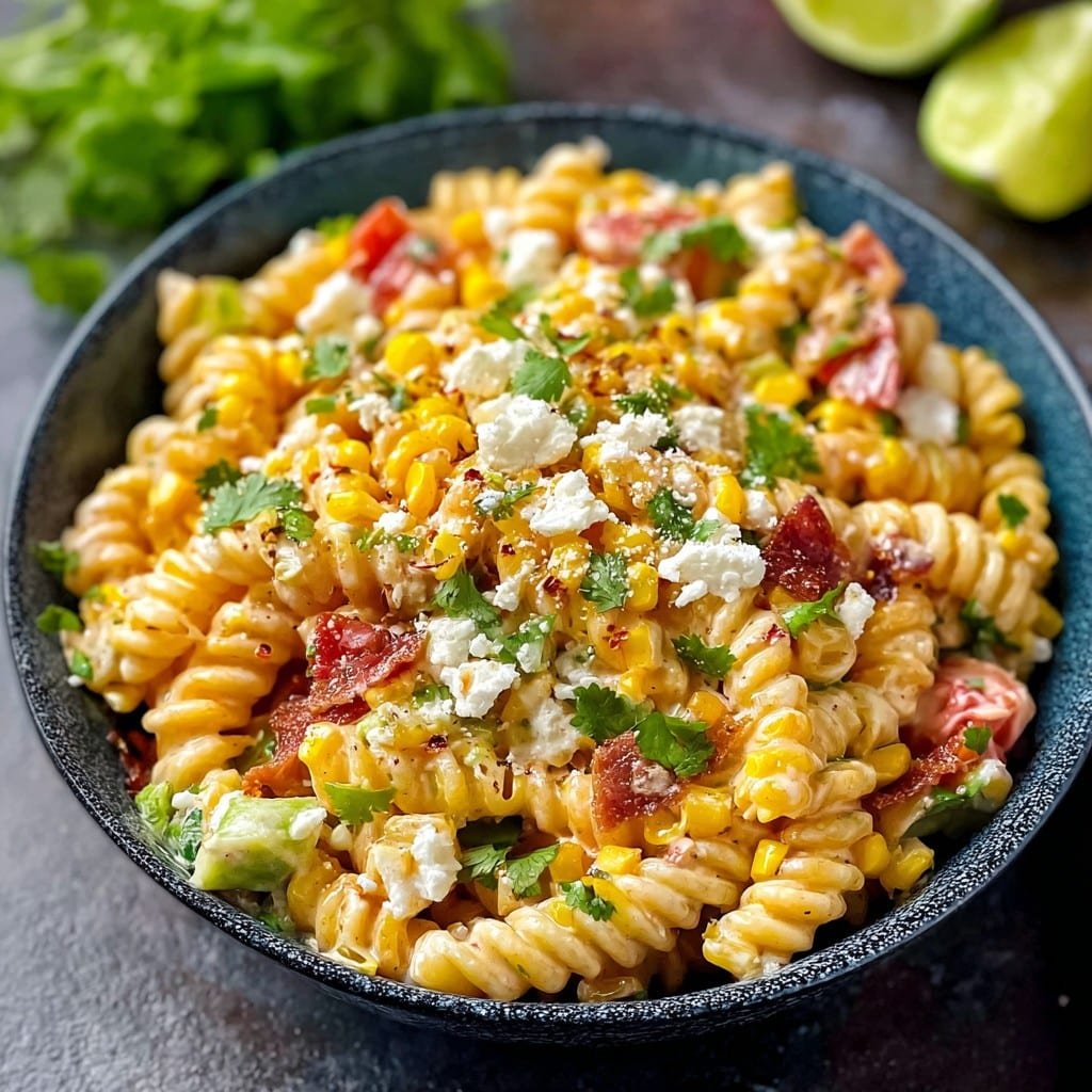 Perfect Mexican Street Corn Pasta Salad 1 Perfect Mexican Street Corn Pasta Salad