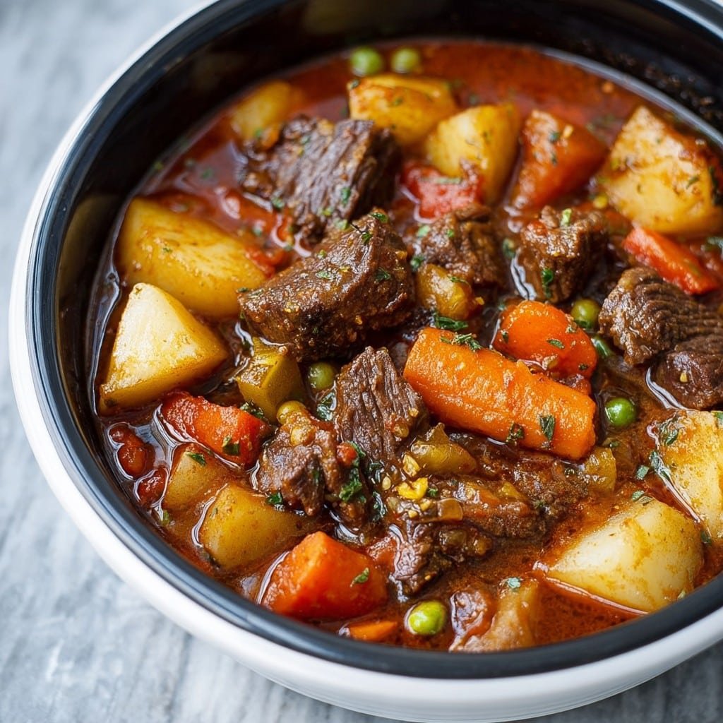 Pressure Cooker Beef Stew 1 Pressure Cooker Beef Stew