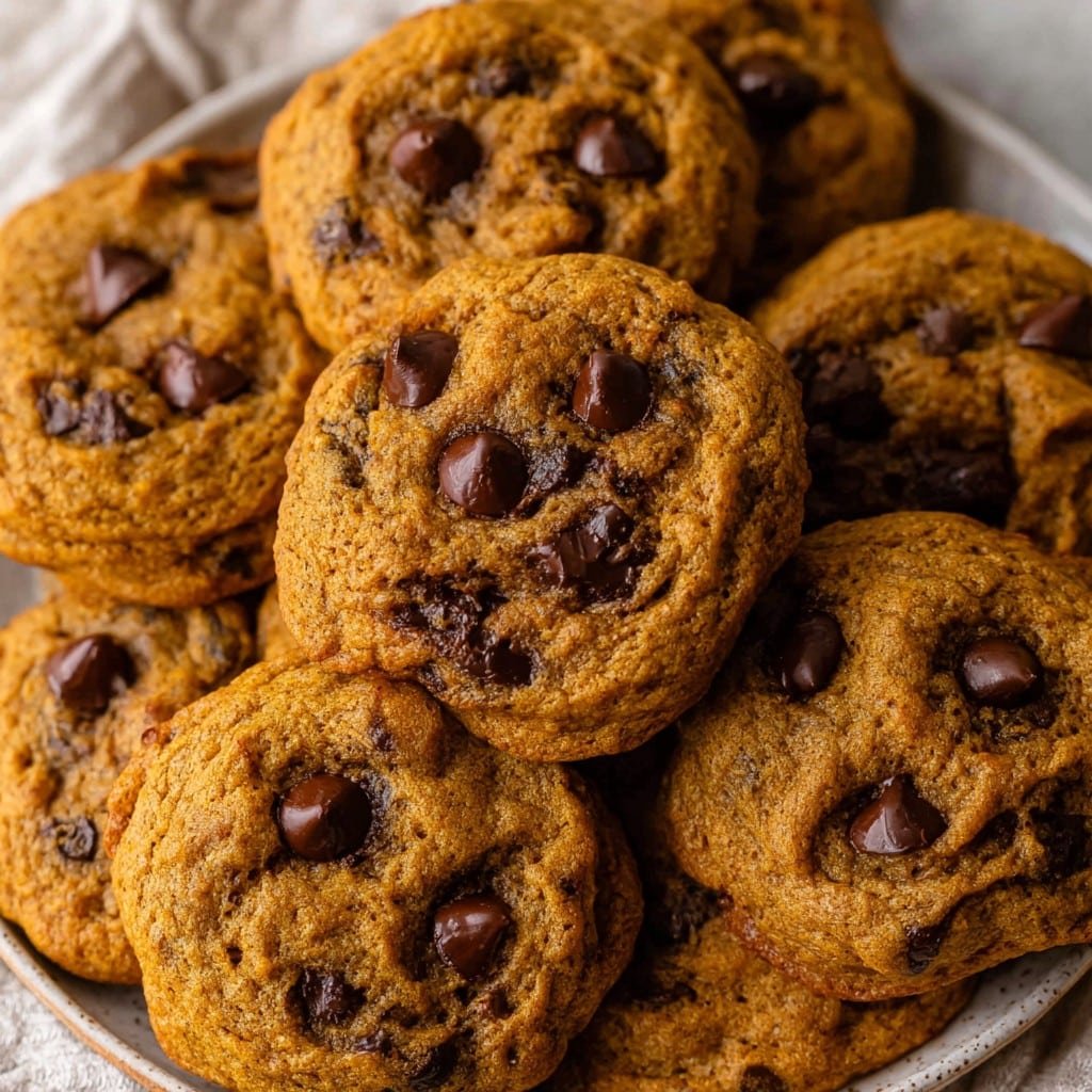 Pumpkin Chocolate Chip Cookies Recipe