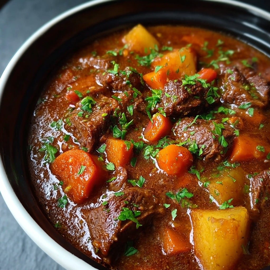 Slow Cooker Venison Stew