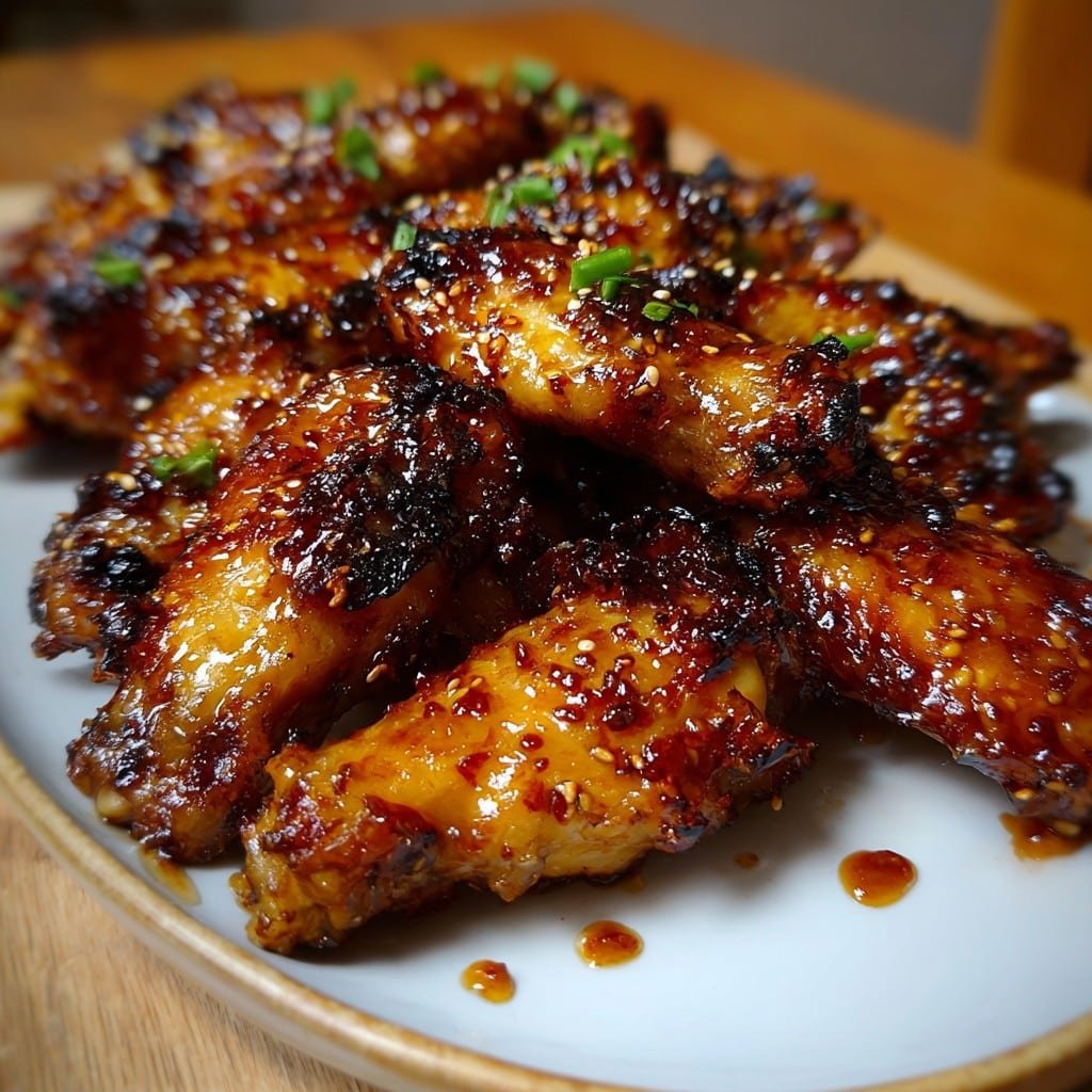 Sticky Pineapple-Teriyaki Chicken Wings 2 Sticky Pineapple-Teriyaki Chicken Wings