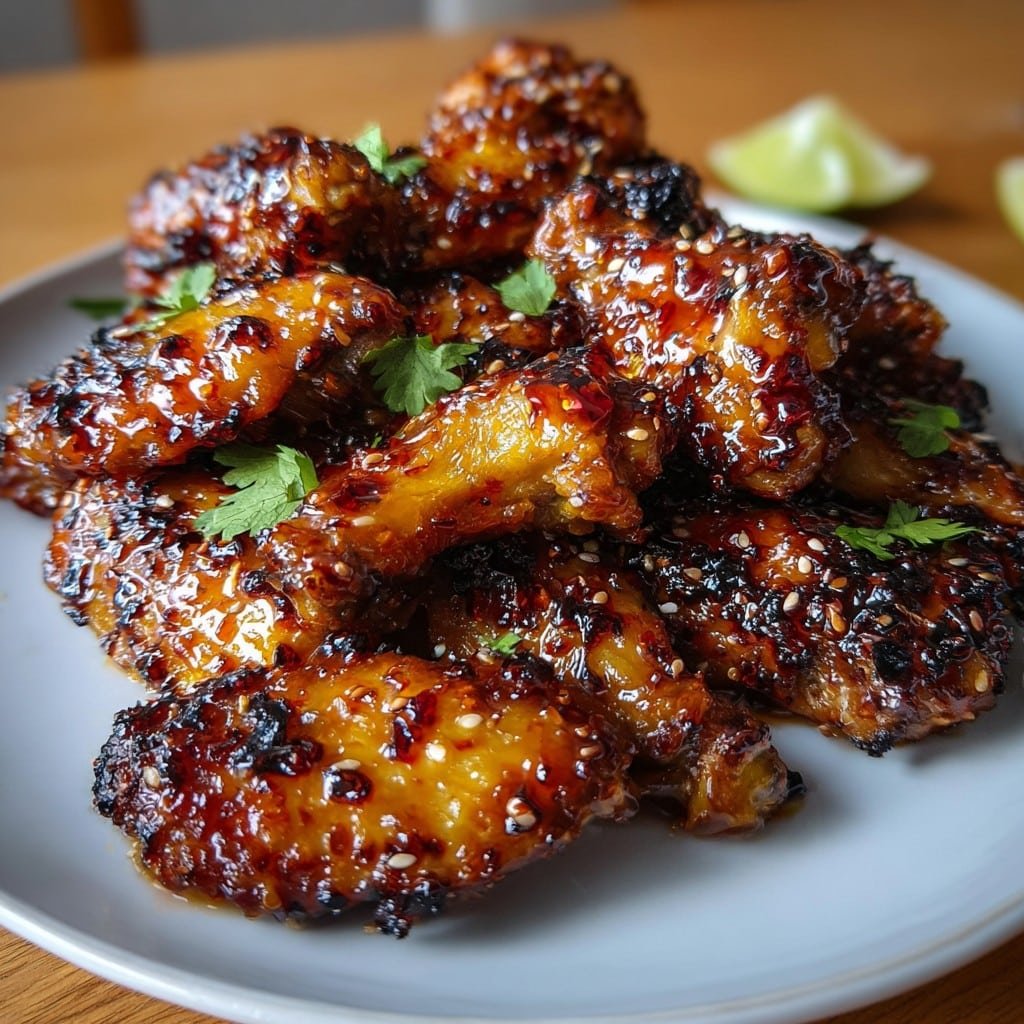 Sticky Pineapple-Teriyaki Chicken Wings 1 Sticky Pineapple-Teriyaki Chicken Wings