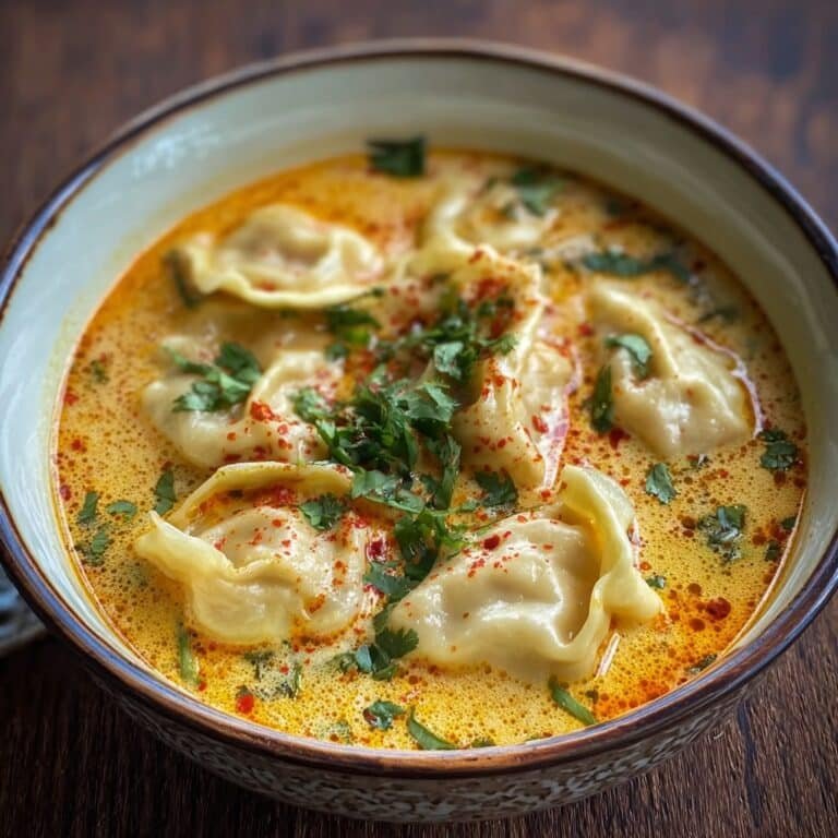 Thai Coconut Curry Dumpling Soup 6 Thai Coconut Curry Dumpling Soup