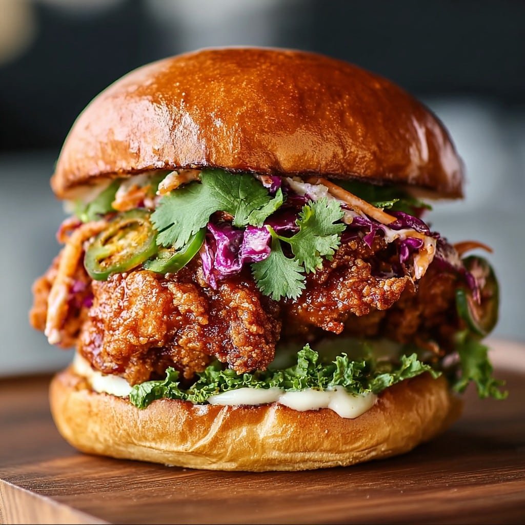 Thai Fried Chicken Sandwich