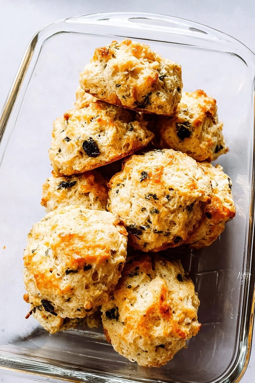 High Protein Egg Biscuits