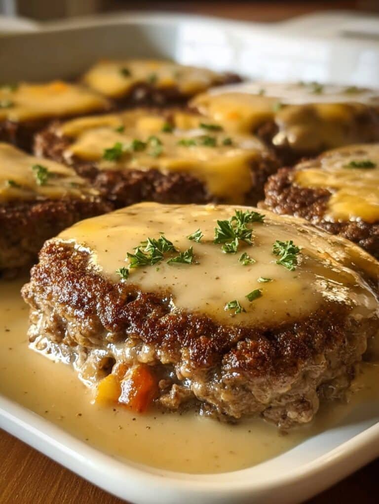Amish Hamburger Steak Bake, My Comfort Classic Dinner Recipe