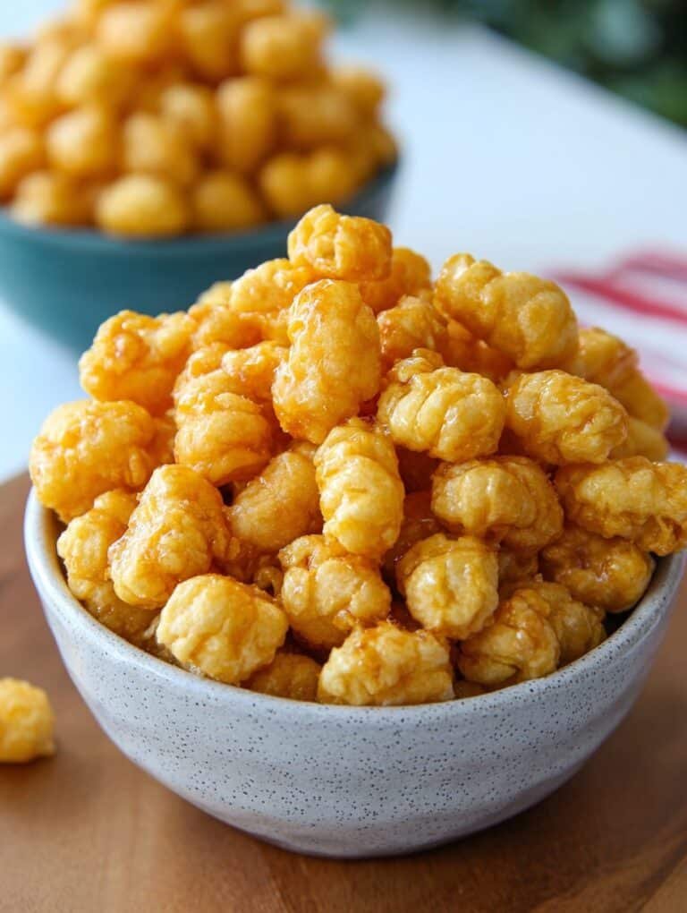 Best Caramel Puff Corn