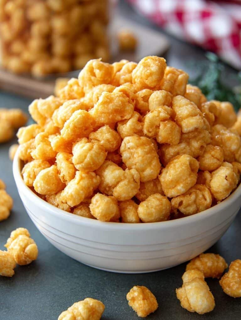 Best Caramel Puff Corn