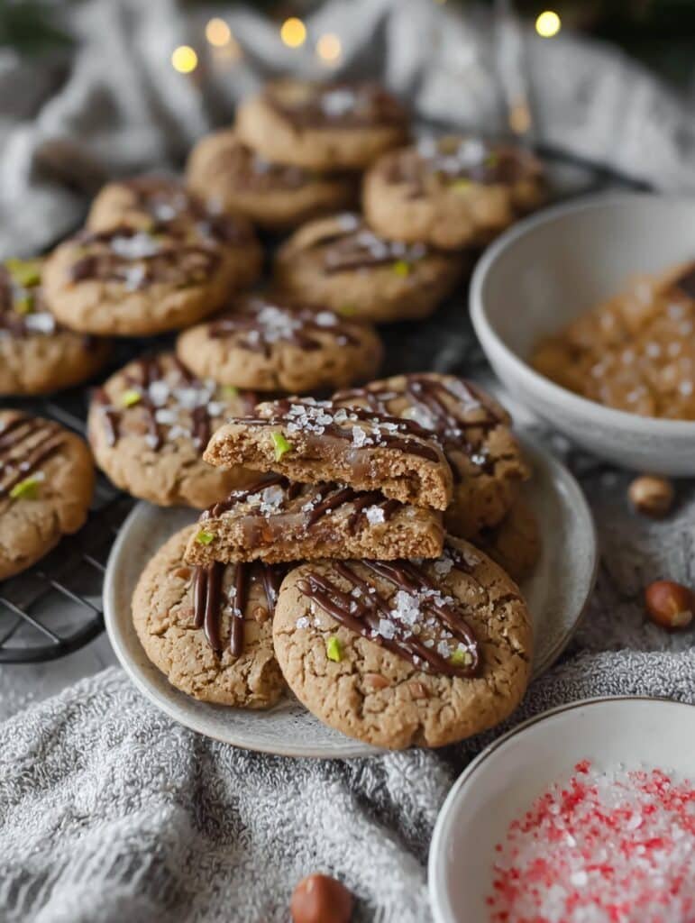 Christmas Hazelnut Sea Salt Cookies: My Cozy Holiday Recipe
