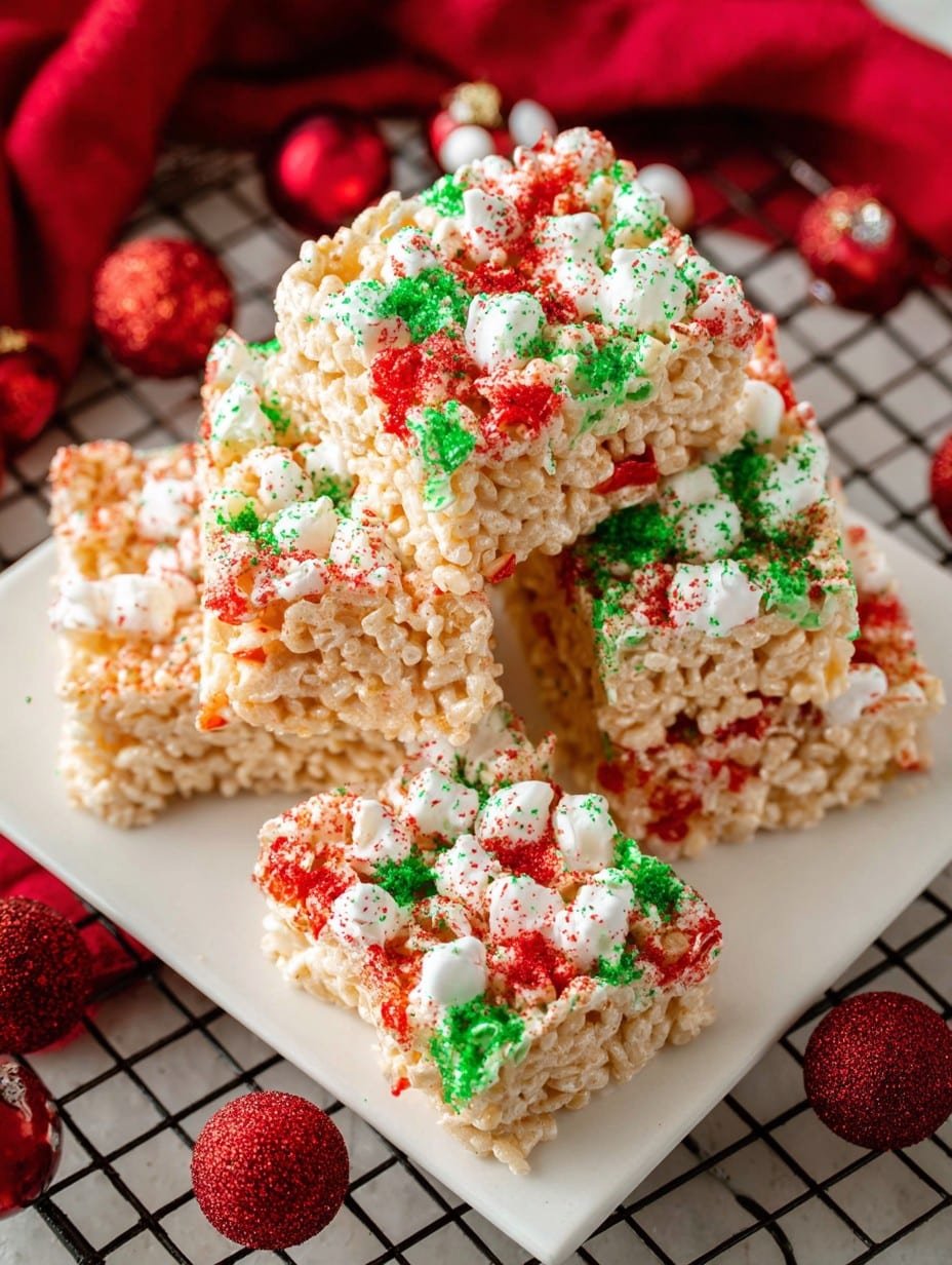 Christmas Rice Krispie Treats