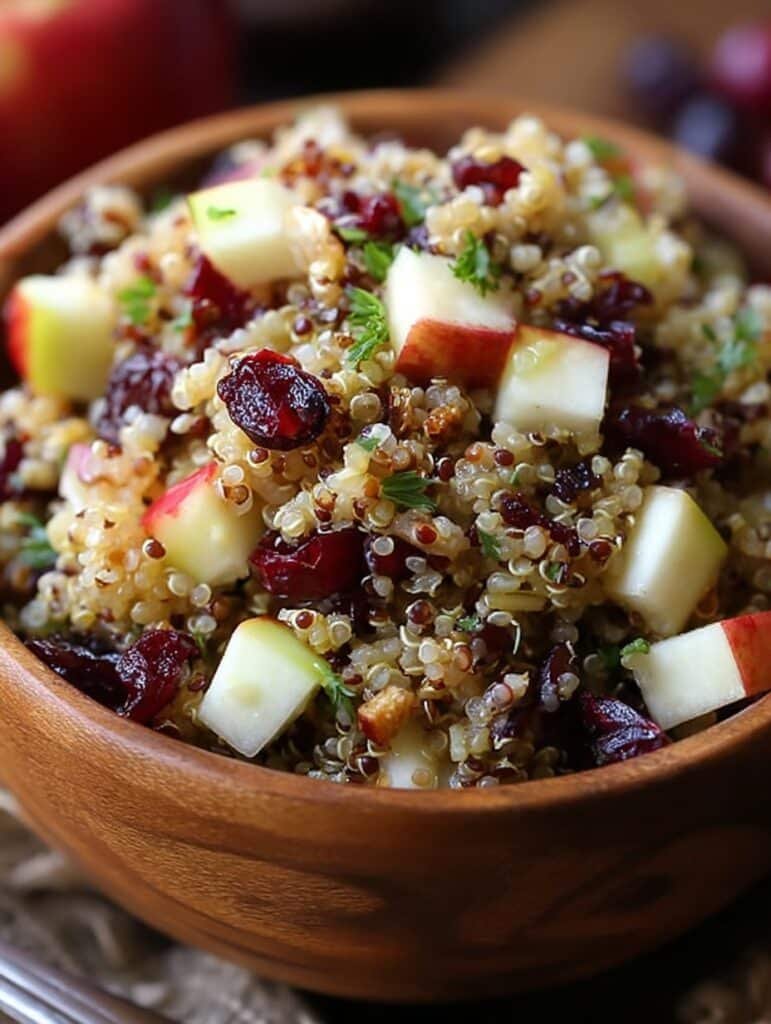 Cranberry Apple Quinoa Salad: My Go-To Fall Salad Recipe