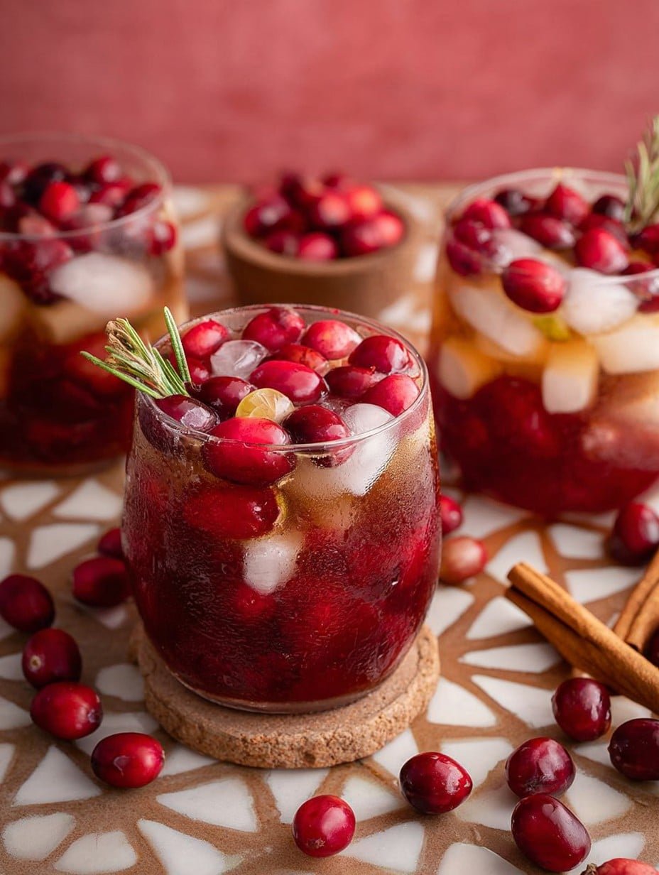 Cranberry Chai Mocktail