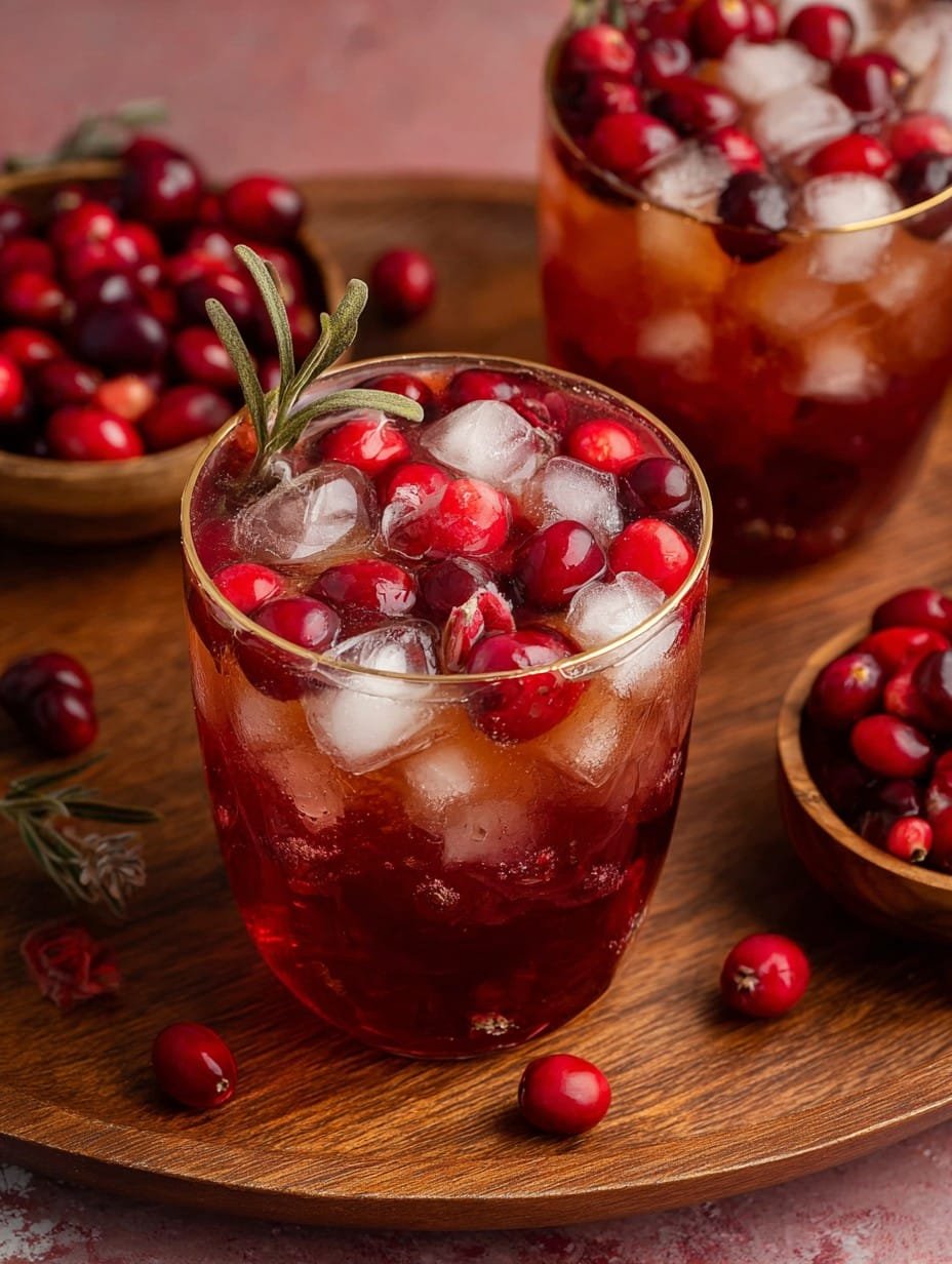Cranberry Chai Mocktail