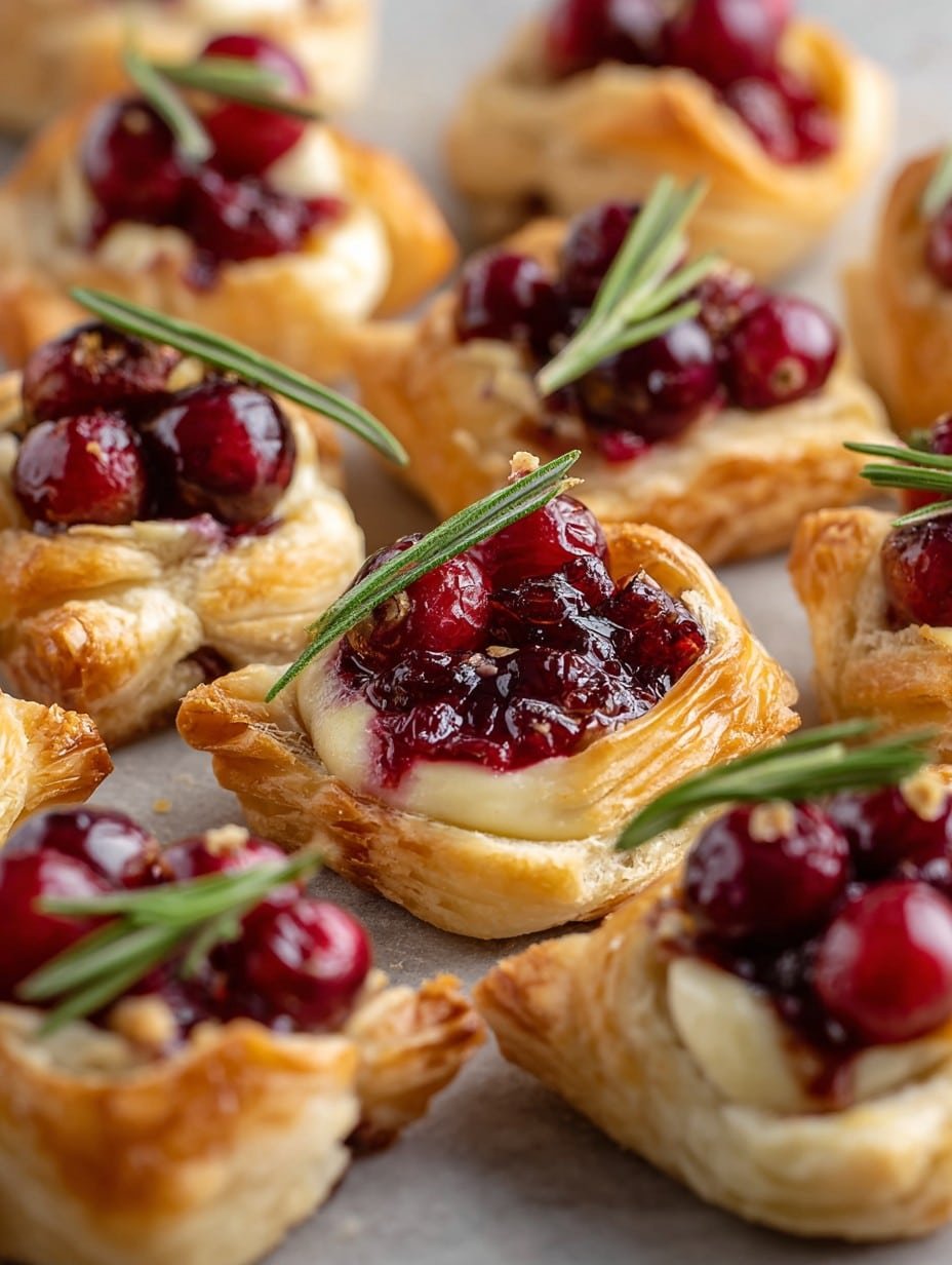 Cranberry Brie Bites