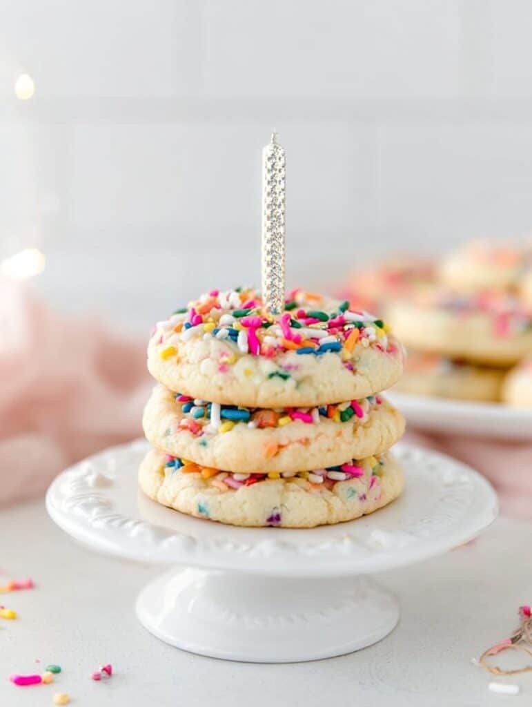 Crumbl Birthday Cake Cookie Copycat Recipe Made Easy at Home