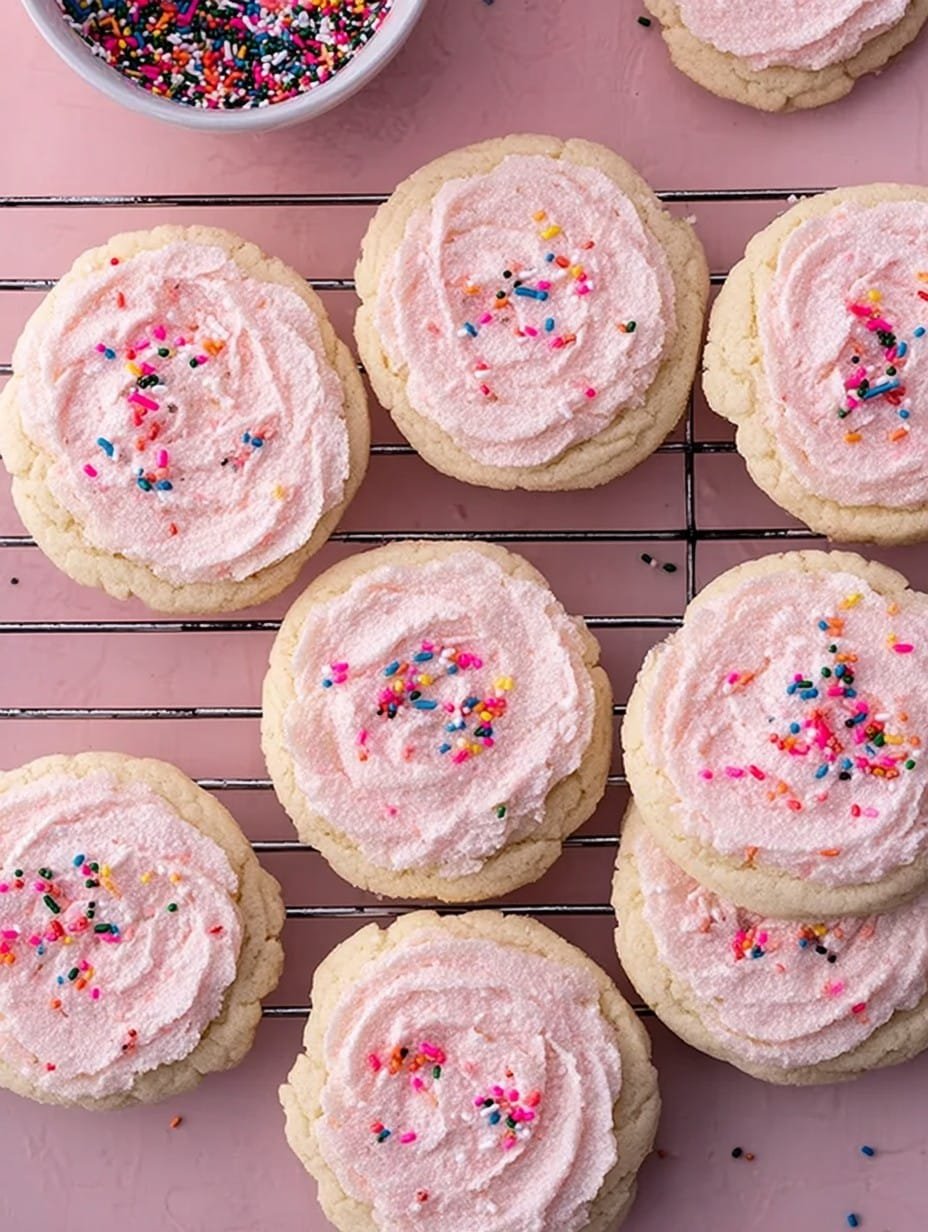 Crumbl Sugar Cookies