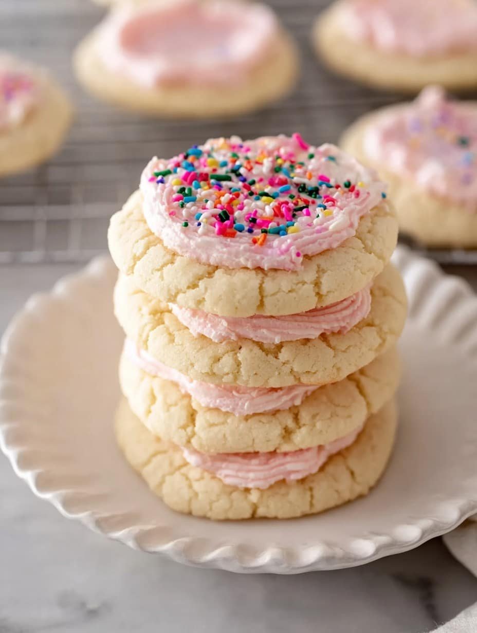 Crumbl Sugar Cookies