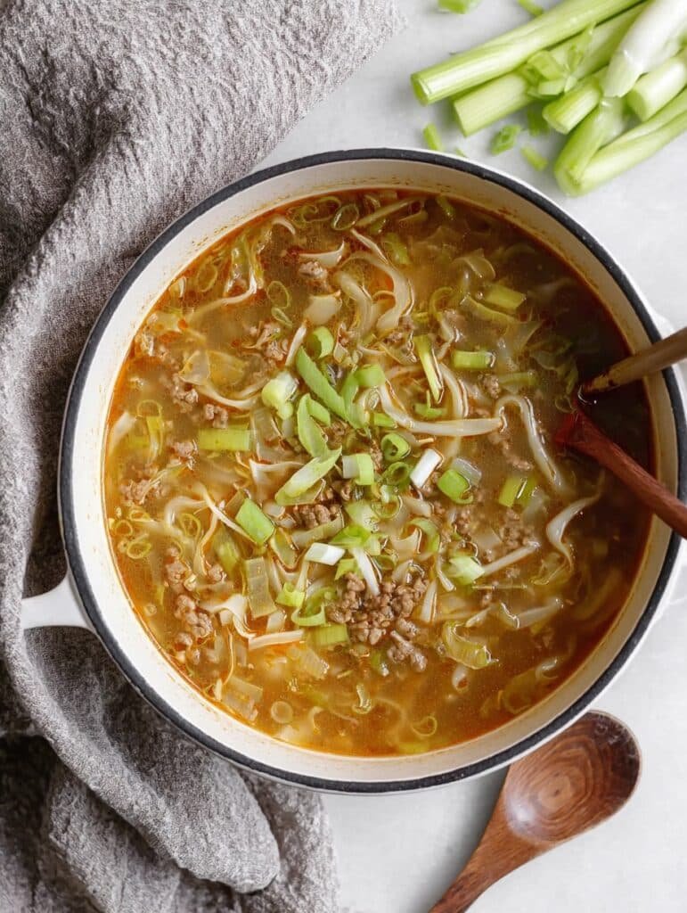 Easy Egg Roll Soup (Gluten Free): A Cozy Weeknight Treat