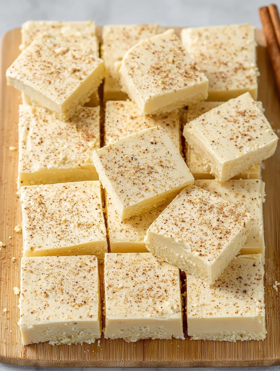 Eggnog Fudge