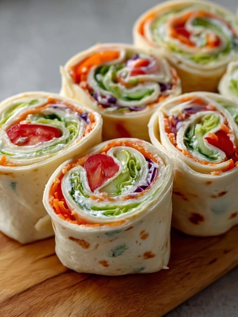 Fresh Vegetable Tortilla Roll Ups: Easy, Tasty, & Fun Snack Recipe
