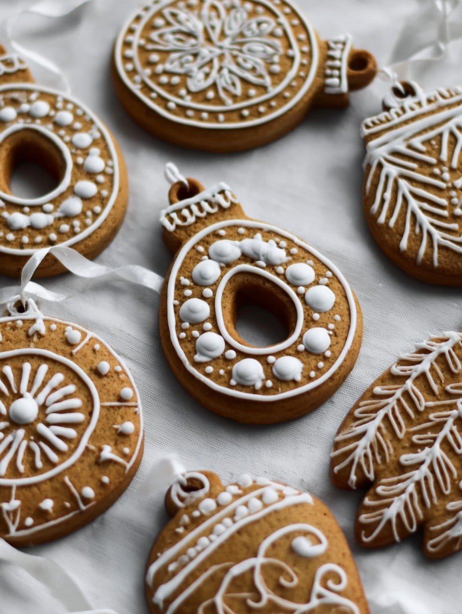 Gingerbread Ornament Cookies