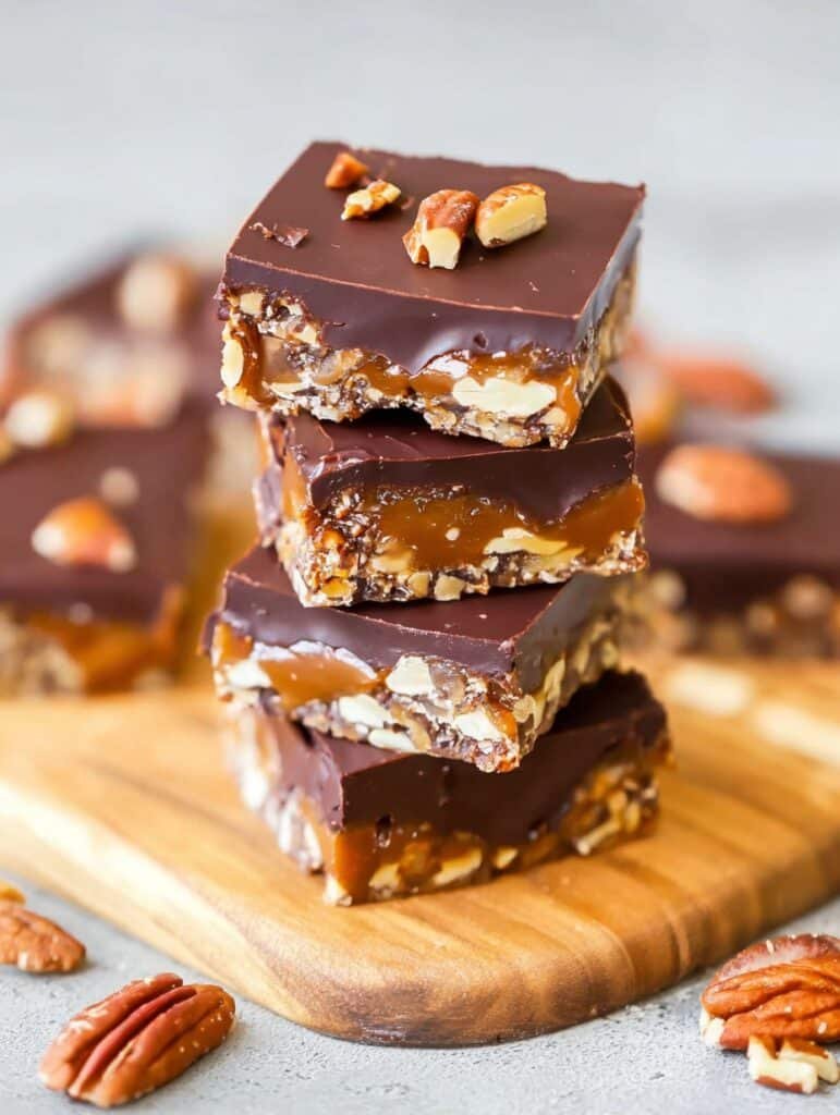 Healthy Date Turtle Bars Recipe: My Go-To Guilt-Free Treat