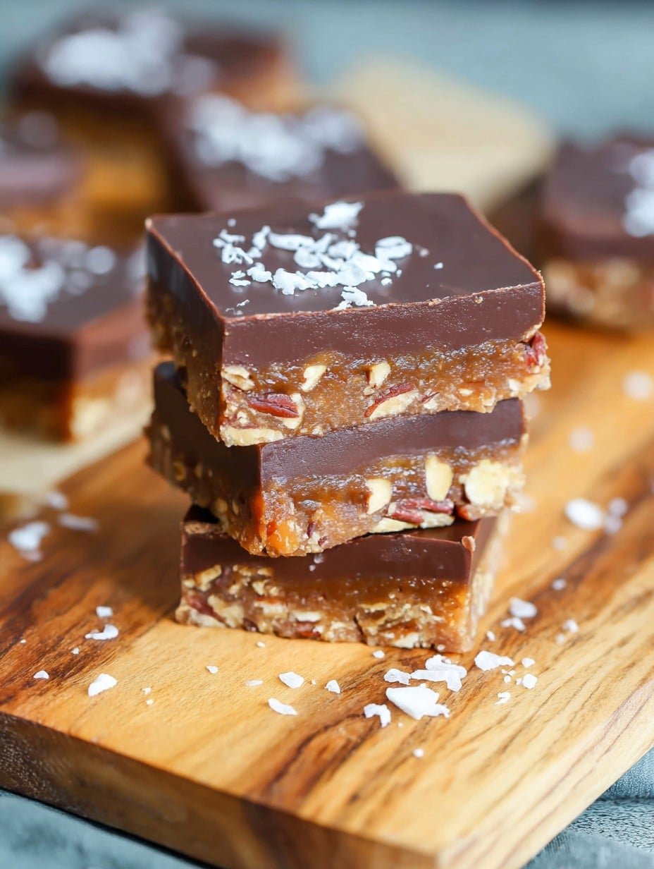 Healthy Date Turtle Bars