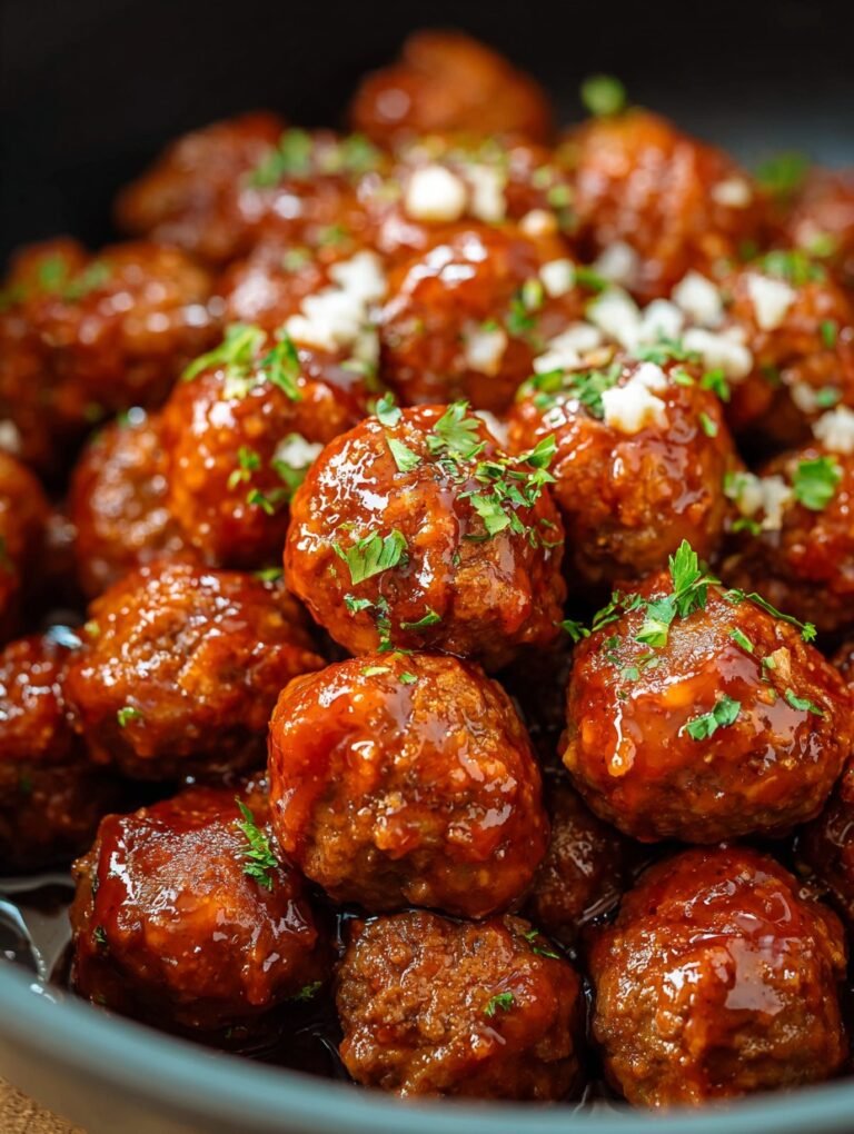 Honey Buffalo Crockpot Meatballs: My Go-To Slow Cooker Treat