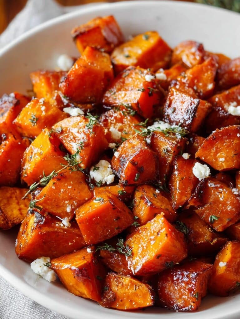 Honey Roasted Sweet Potatoes