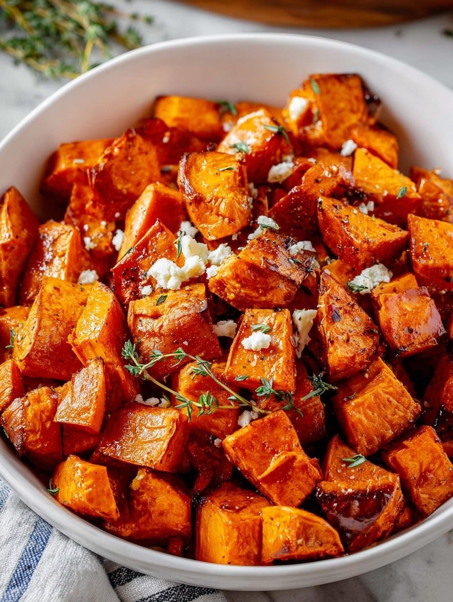 Honey Roasted Sweet Potatoes