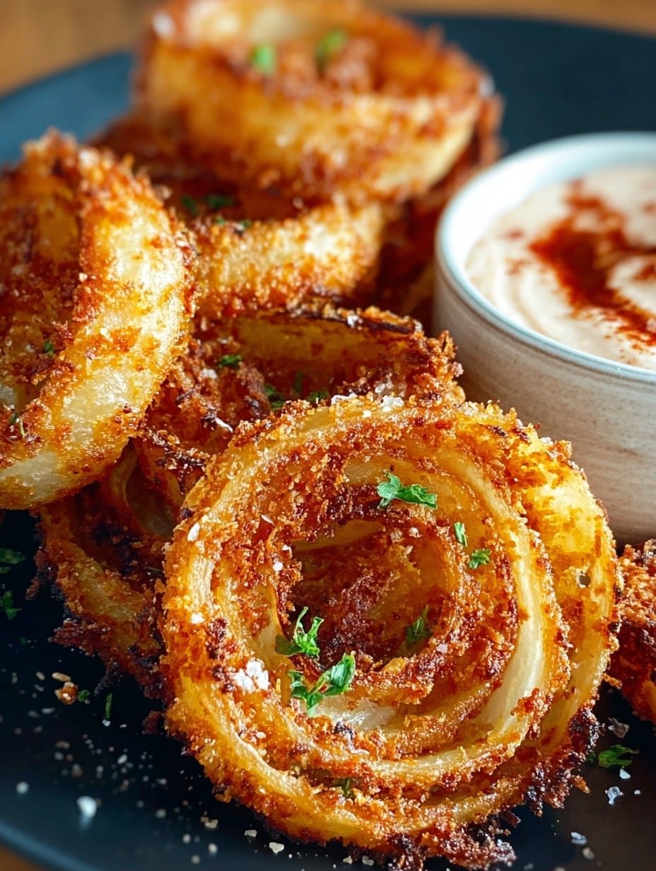 How to Make Viral Parmesan Onion Rings