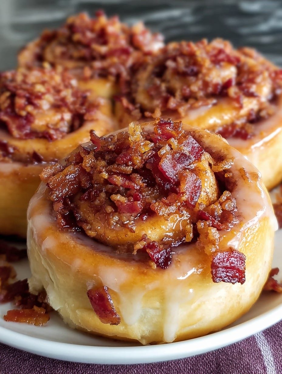 Maple Bacon Cinnamon Rolls: Your New Breakfast Obsession!