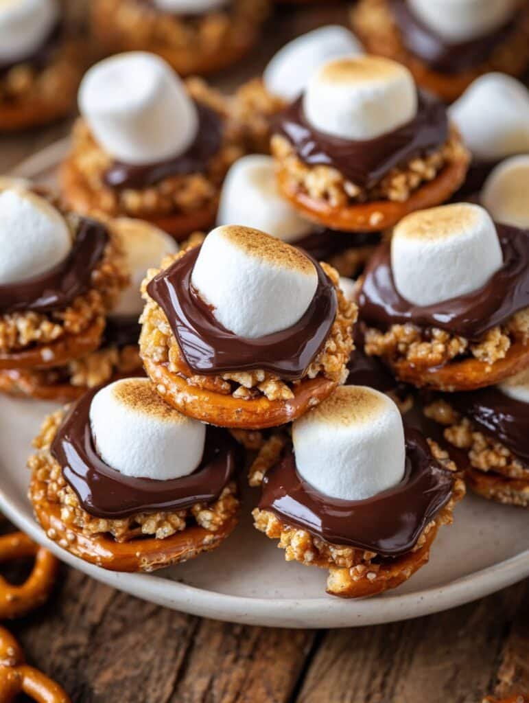 S’mores Pretzel Bites: Easy Snack for Campfire Flavor at Home