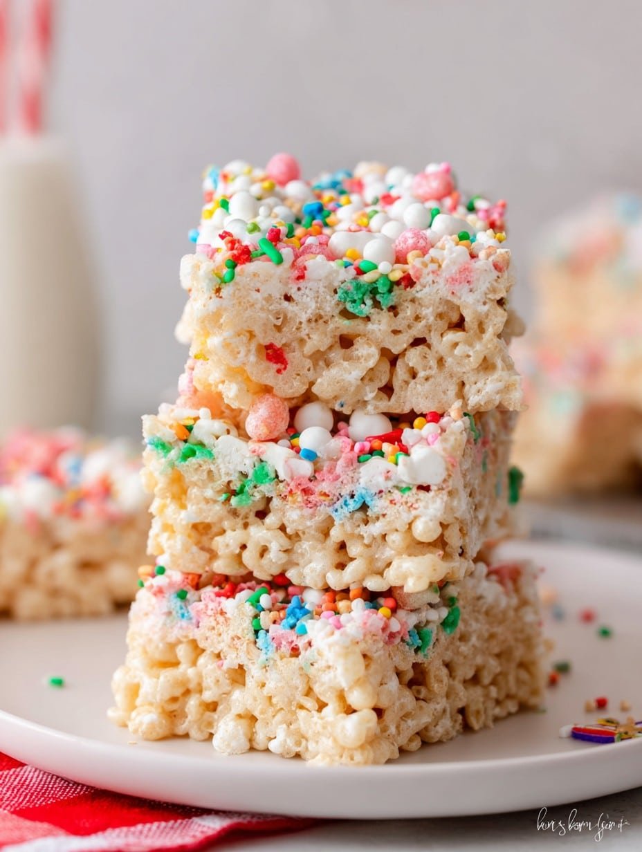 Sugar Cookie Rice Krispie Treats