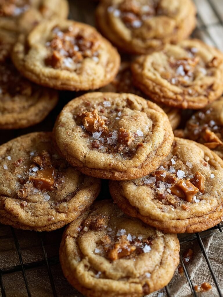 Brown Butter Toffee Cookies Recipe: My Cosy, Buttery Treats