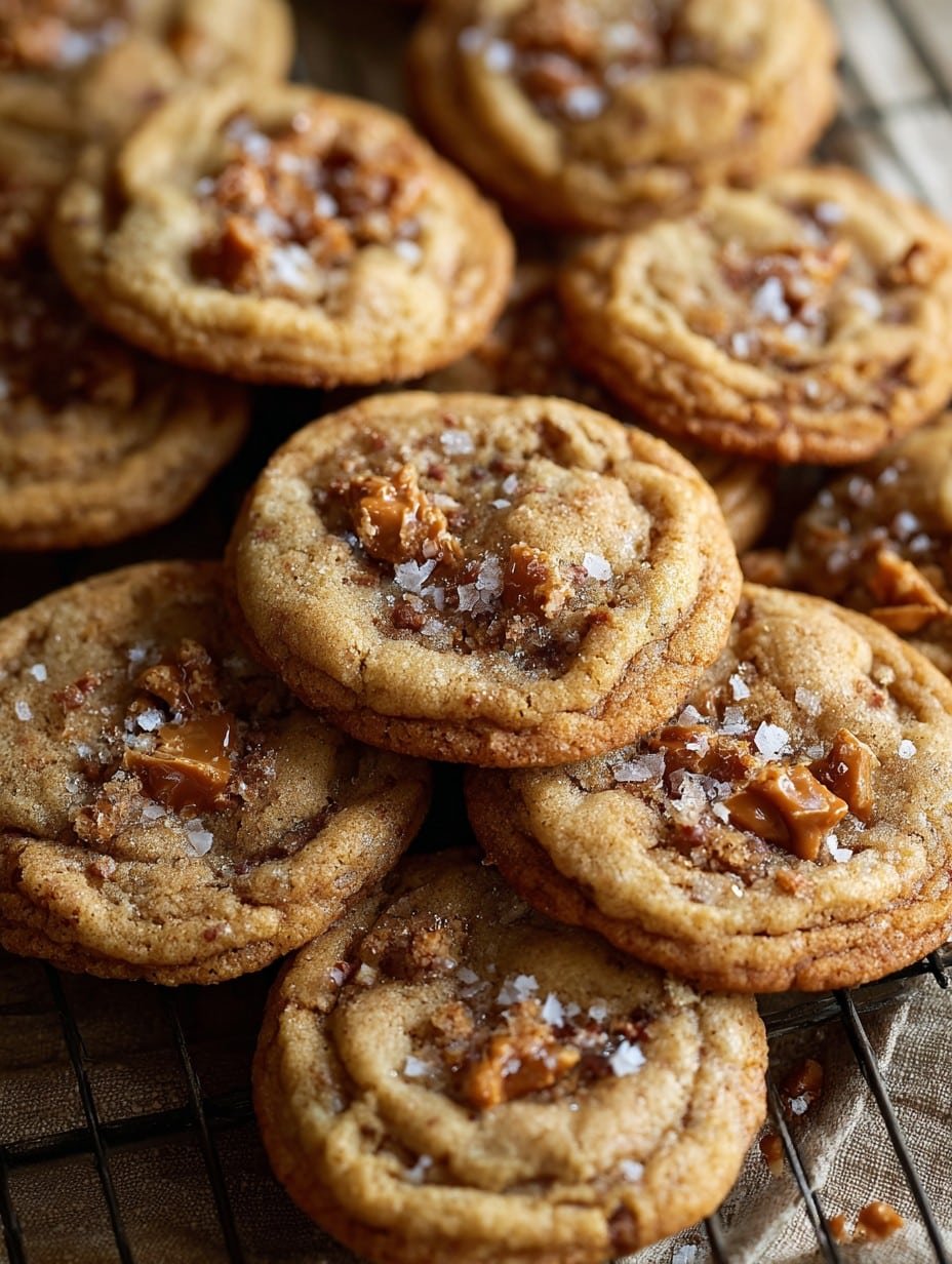 Brown Butter Toffee Cookies Recipe