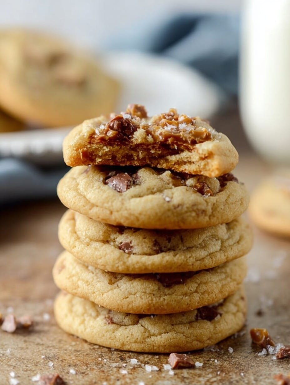 Brown Butter Toffee Cookies Recipe