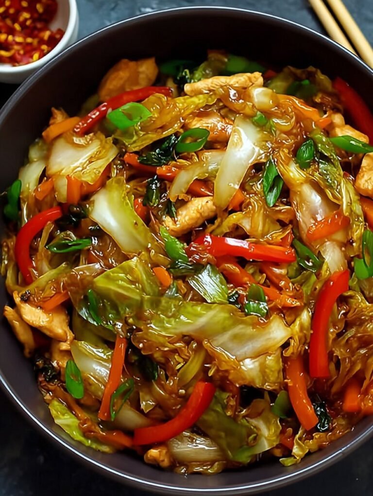 Chicken Cabbage Stir-Fry: My Cozy Weeknight Go-To Recipe
