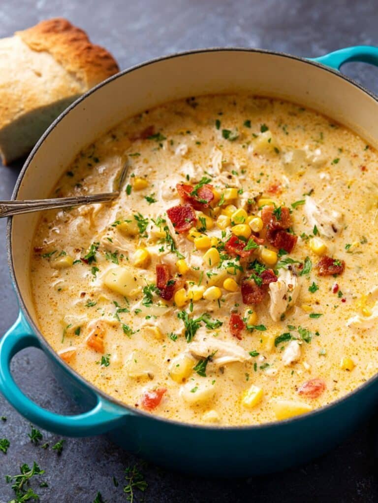 Chicken Corn Chowder Recipe: Cozy, Creamy Comfort Soup