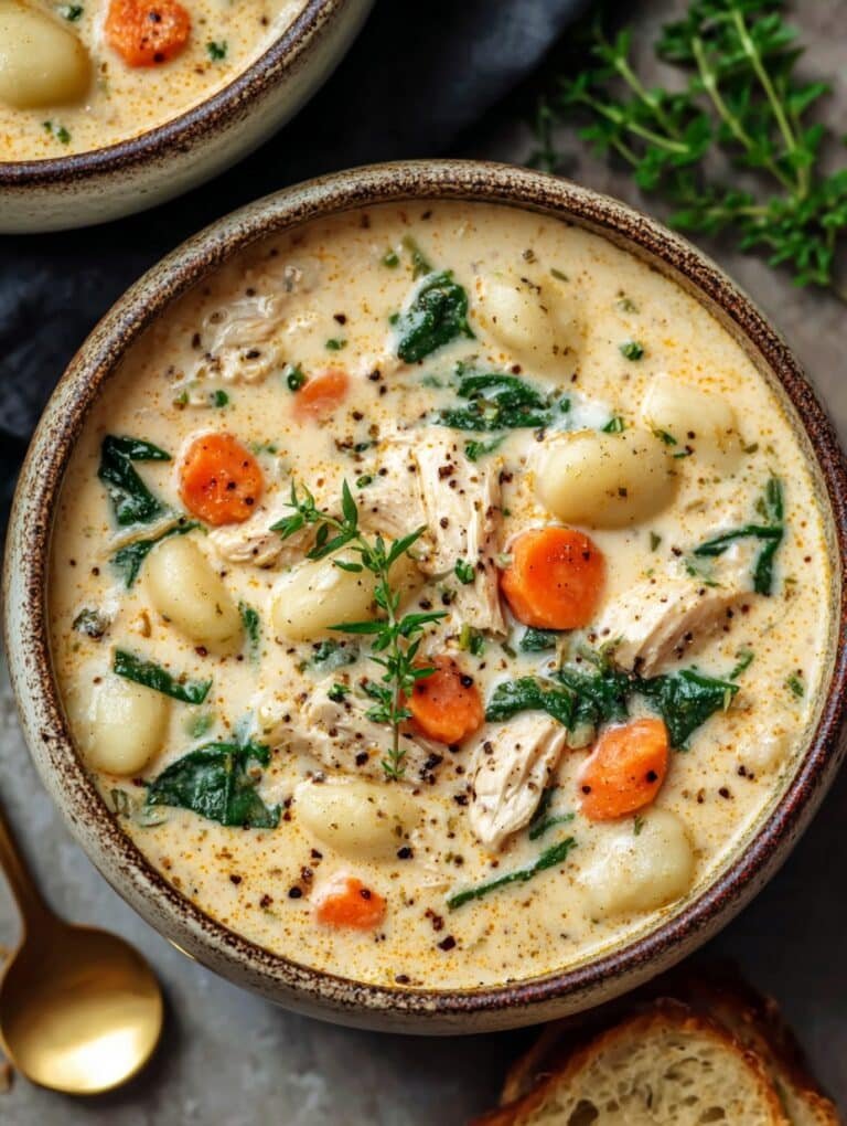 Chicken Gnocchi Soup Recipe: Cozy, Creamy, and Full of Flavor