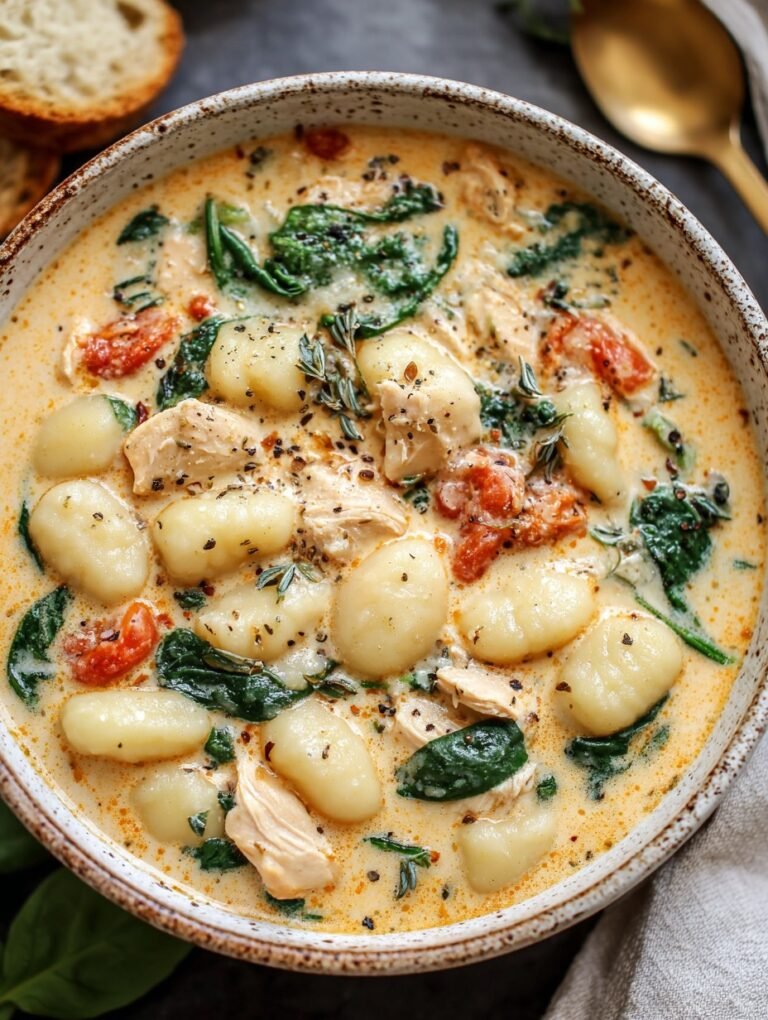 Creamy Marry Me Chicken Gnocchi Soup: Cozy Favorite Recipe