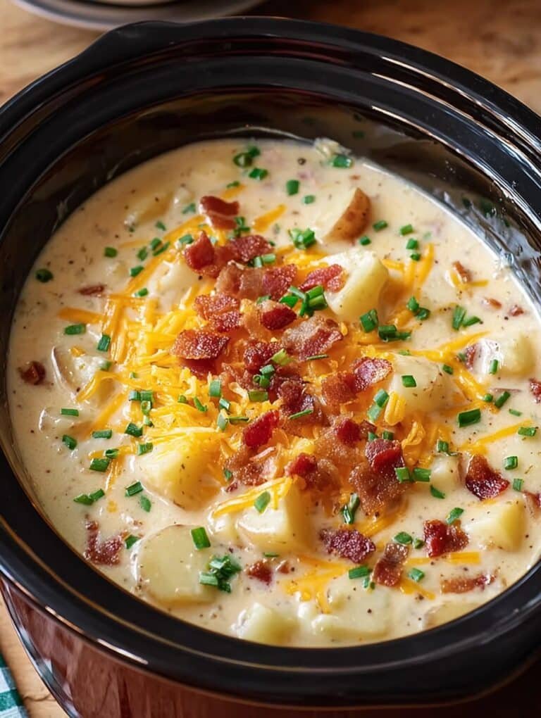 Crock Pot Crack Potato Soup: My Cozy Slow Cooker Favorite
