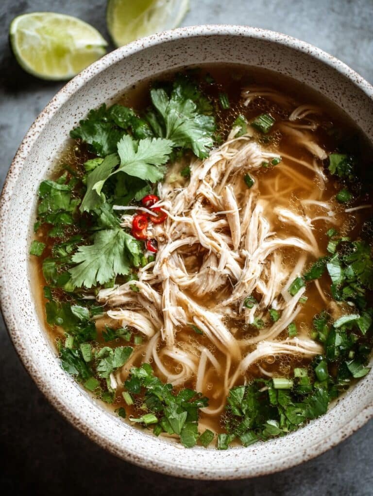 Crockpot Chicken Pho: Cozy, Flavorful, and Ridiculously Easy