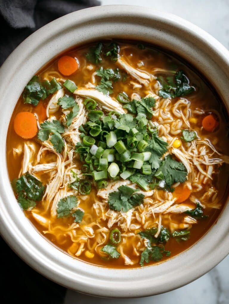 Crockpot Chicken Ramen: Cozy Slow Cooker Ramen Recipe