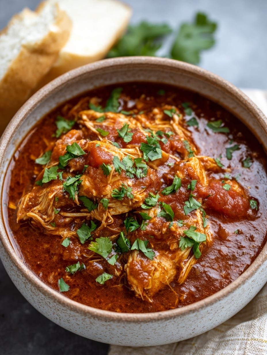 Crockpot Salsa Chicken